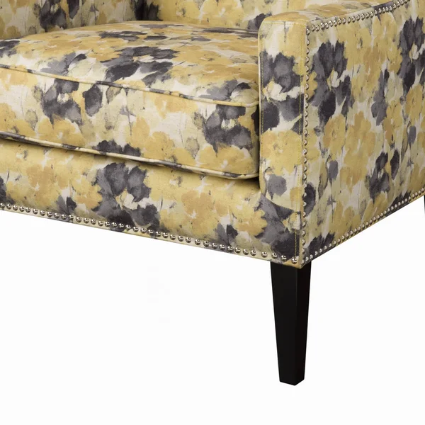 Madison Park Barton Wing Chair - Yellow