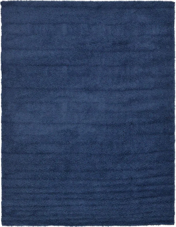 Solid Shag Rug 10x13 - Aqua Blue