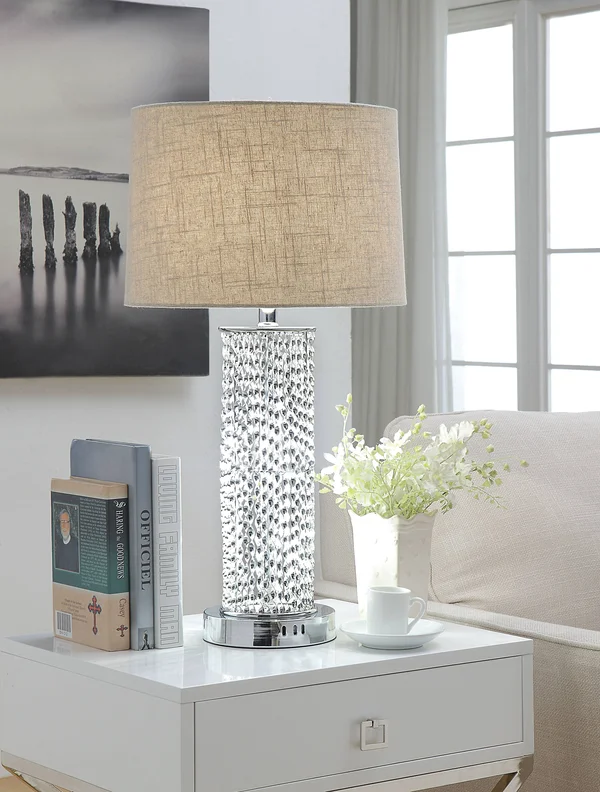 Acme Britt Table Lamp Chrome