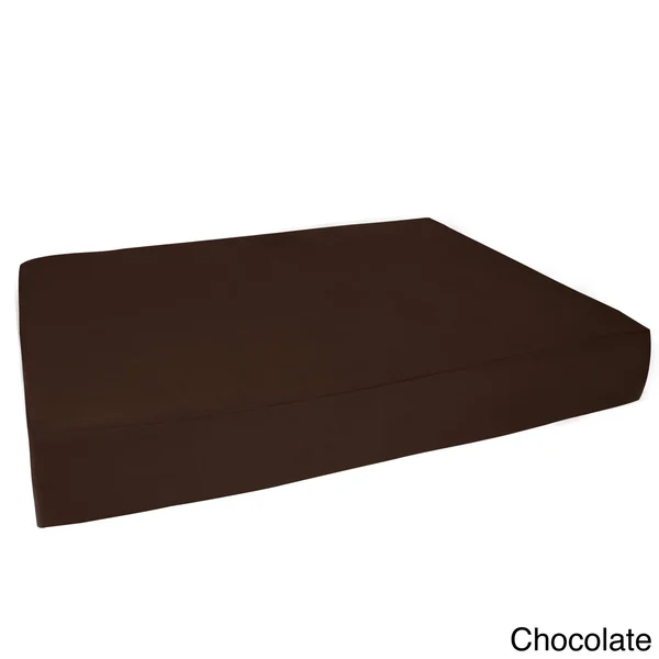 Big Barker 7 inch Pillow Top Orthopedic Dog Bed for Large and Extra Large Breed Dogs (Sleek Edition), Brown