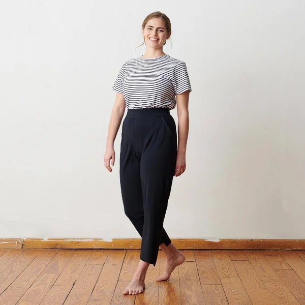 ADAY Straight Up Pant - Blue - L