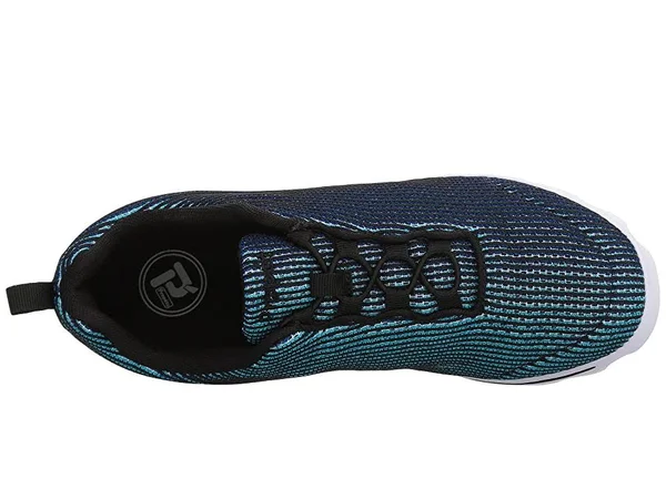 Women's Propet TravelActiv Xpress Walking Shoe - Black/Blue - Size 6.5