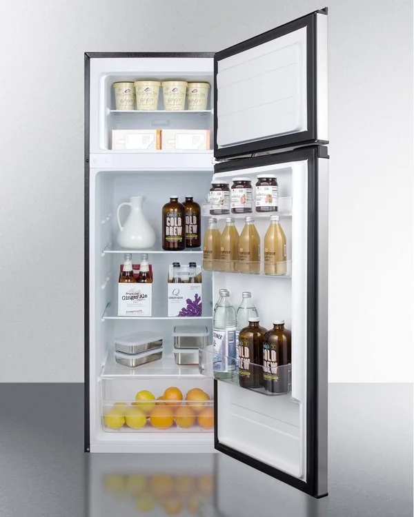 Summit CP972SS 7.1 Cu. ft. Stainless Steel Top Freezer Refrigerator
