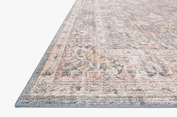 Loloi II Skye SKY-01 Grey/Apricot Rug, 2&6x22x12&0x22 - Runner