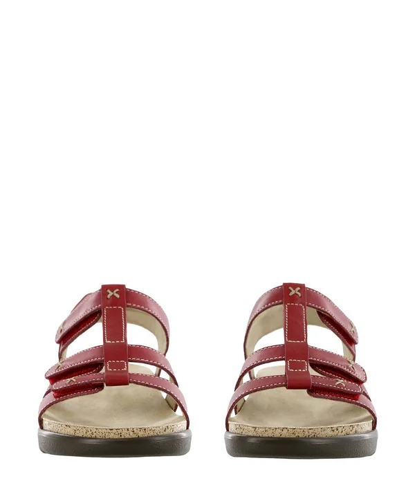 SAS Women's Sorrento T-Strap Sandal - Woven Brandy M - 7.5