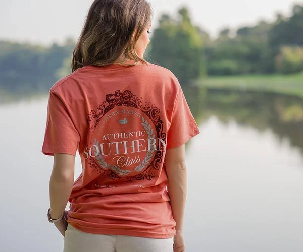 Southern Class Tee Small, Strawberry Fizz