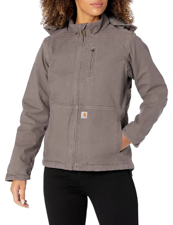 Carhartt Full Swing Caldwell Jacket, Women's Taupe Gray/Shadow