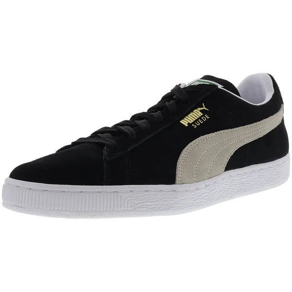 Puma Suede Classic+ Sneakers, Black/White, 11