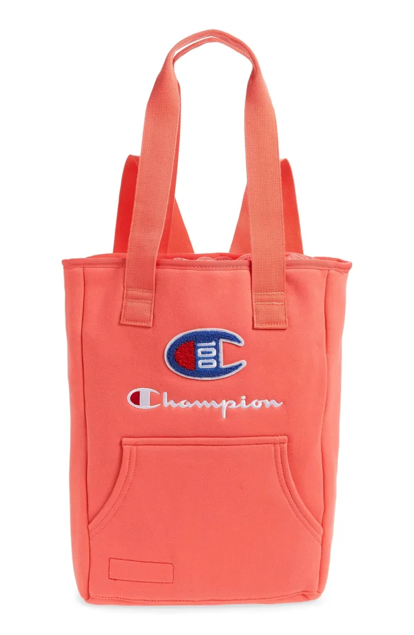 Champion 100-Year Convertible Tote Bag Coral