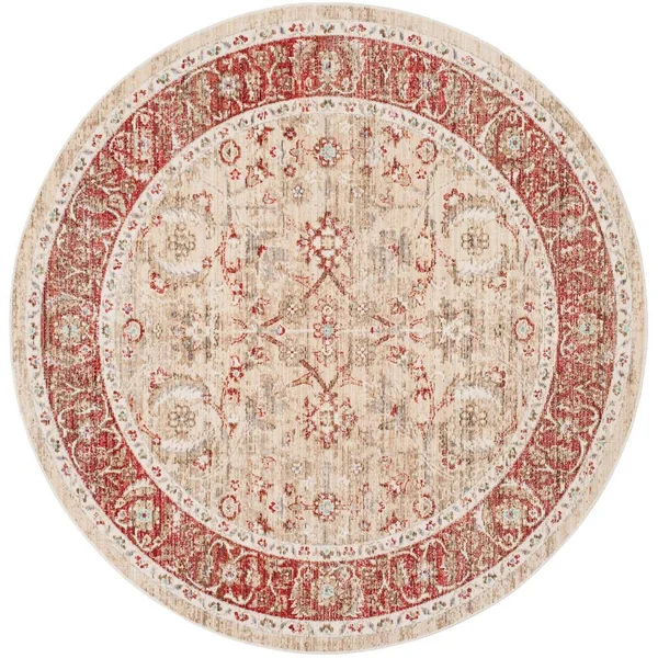 Safavieh Windsor Lucia Framed Floral Rug, Beige