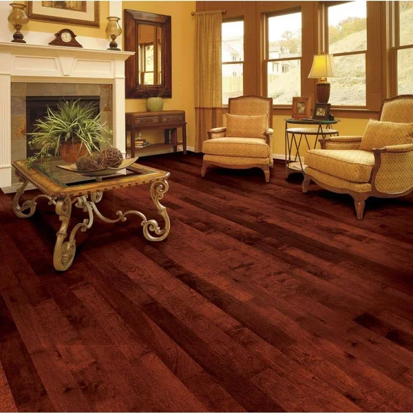 Home Legend High Gloss Birch Cherry 3/4 in. Thick x 4-3/4 in. Wide x Random Length Solid Hardwood Flooring (18.70 Sq. ft. - CASE