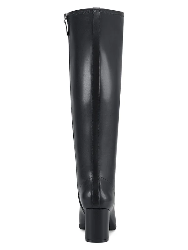 Aerosoles Women's Micah Tall Boots - Black Leather