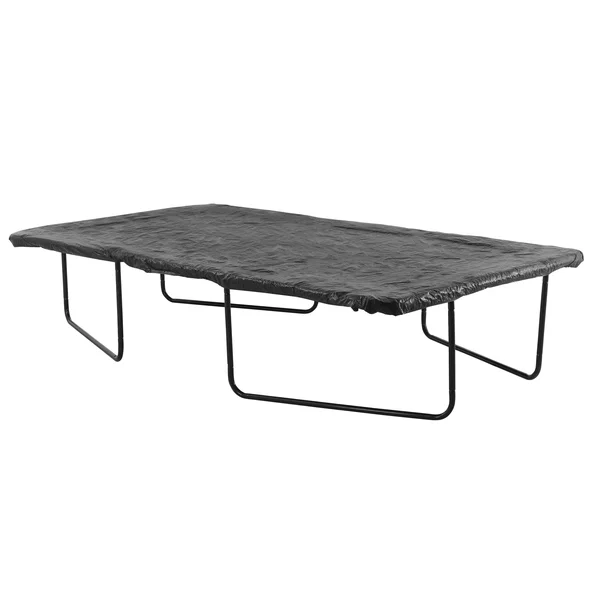Upper Bounce Economy Trampoline Weather Protection Cover for 9& x 15& Rectangular Frames, Black