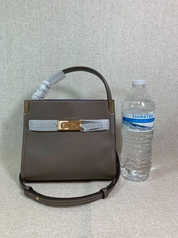 New Tory Burch Clam Shell Lee Radziwill Petite Double Bag