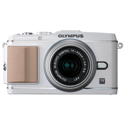 Olympus PEN E-P3 - Digital camera - mirrorless - 12.3 MP - Four Thirds - 3x optical zoom M.Zuiko Digital 14-42mm II lens - white