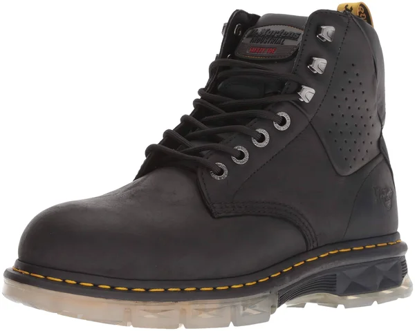 Dr. Martens Boots: Men's R24334001 Black Britton Steel Toe Work Boot