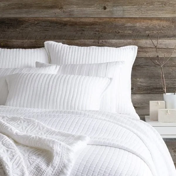 Pine Cone Hill Boyfriend Grey Matelasse Coverlet King