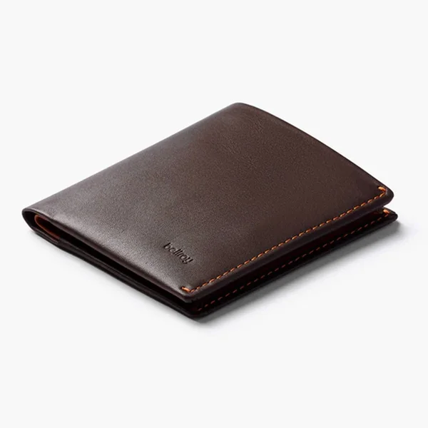 Bellroy Note Sleeve Wallet Java, Caramel - RFID