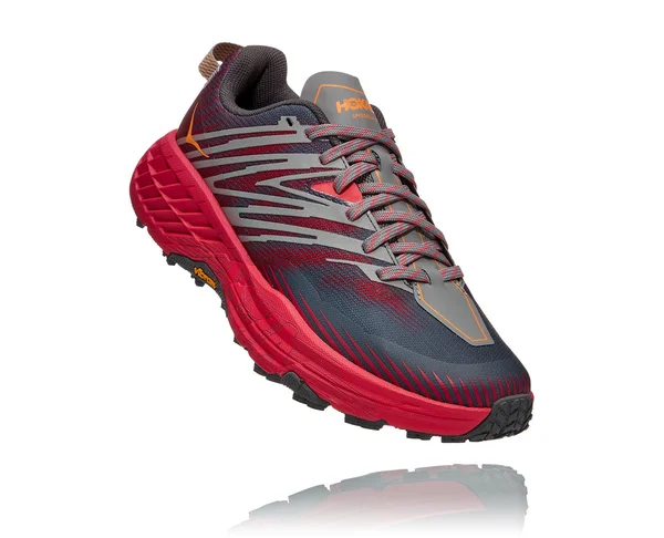 Hoka One One Women's Speedgoat 4 - 7 - Castlerock, Paradise Pink