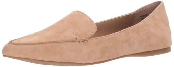 Steve Madden Women's Feather Loafer - Size: 6, Camel Suede