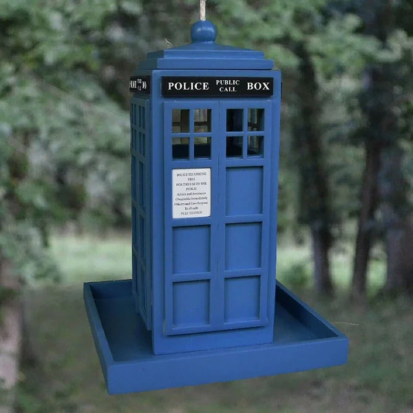 Home Bazaar Police Call Box Feeder