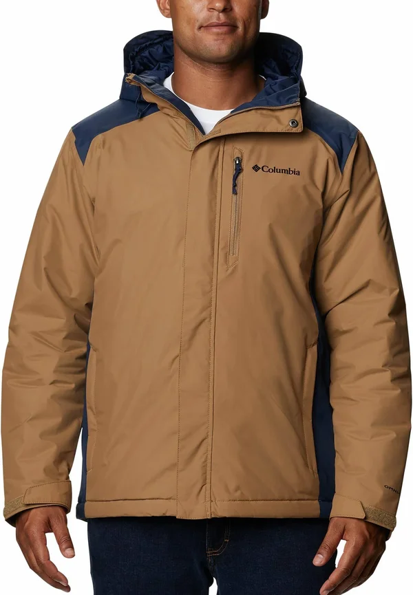 Columbia Men's Tipton Peak Insulated Jacket - Size: XL, Brown
