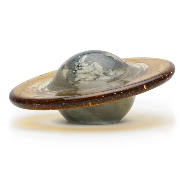 Saturn Glow Glass Planetarium