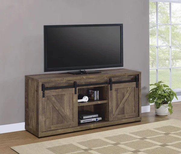 Coaster Rustic Oak 48-Inch TV Console-723271