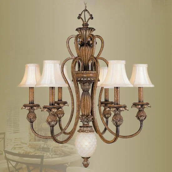 Livex Lighting Savannah Chandelier Venetian Patina 8466-57