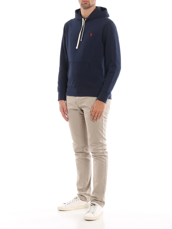 Polo Ralph Lauren Navy Fleece Hoodie