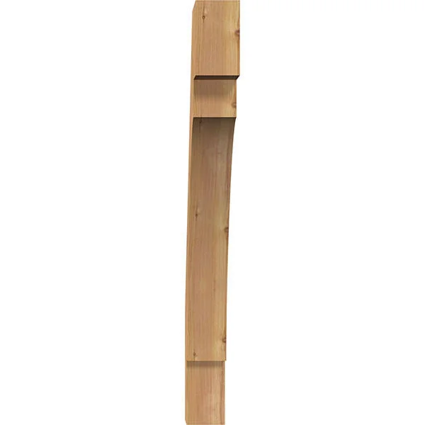 3 1/2x22W x 28x22D x 36x22H Merced Smooth Brace, Western Red Cedar