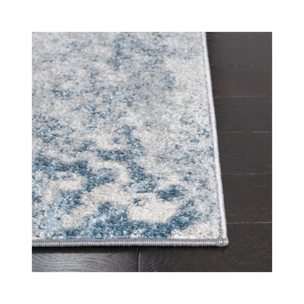 Safavieh Tulum Rug Collection TUL237A - Ivory - Dark Blue - 6' x 9'