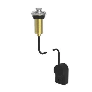 Newport Brass Gavin 3210-5811/30 Air Activated Disposer Switch - Midnight Chrome