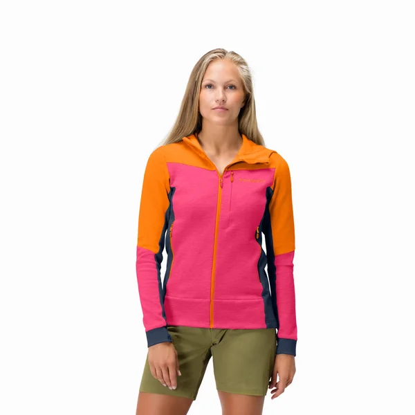 Falketind Warmwool2 Stretch Zip Hood W&s
