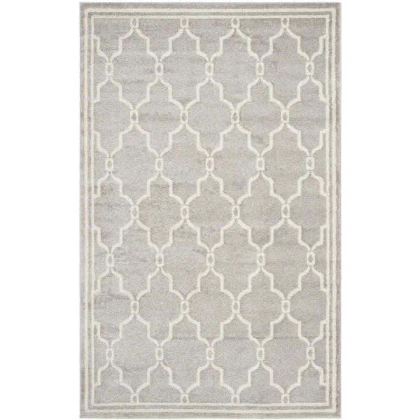 Safavieh Amherst Light Grey & Ivory 8& x 10& Rug