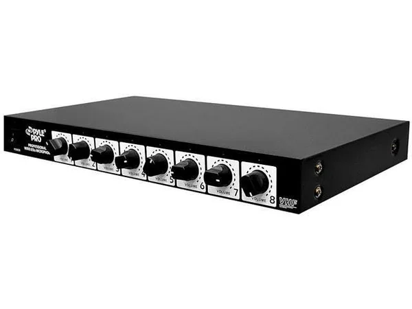 Pyle 8-Channel Wireless Microphone System PDWM8900