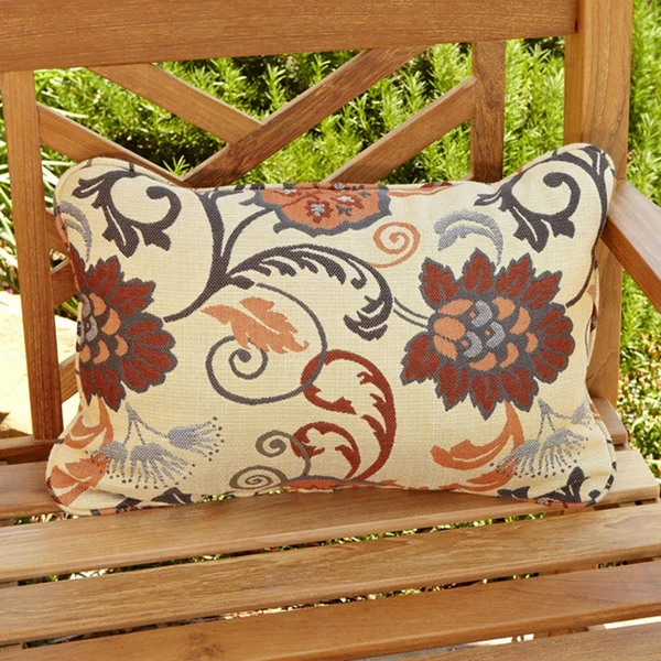 Mozaic Company Sunbrella Corded Indoor/Outdoor Pillow - Set of 2 Denim Blue