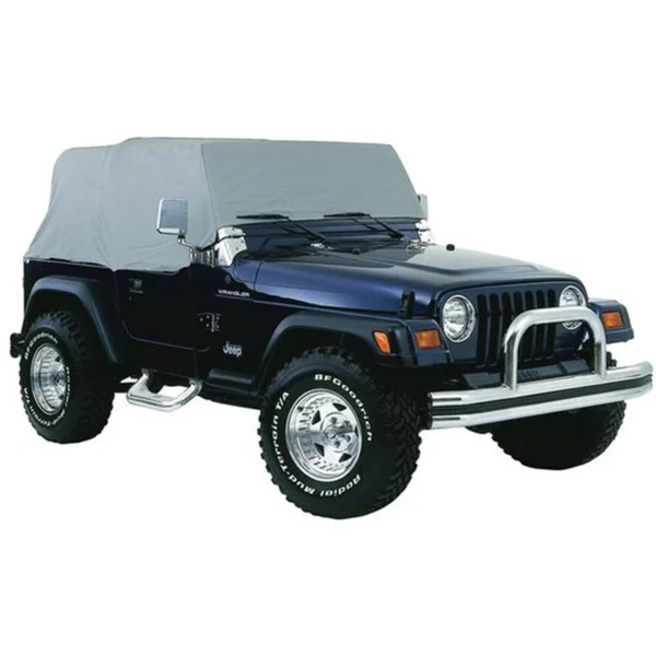 Jeep Wrangler YJ Cab Cover; Gray CC10109