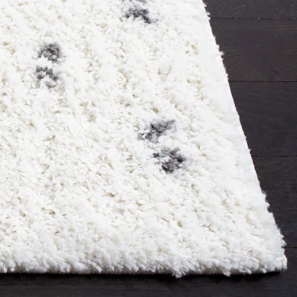 Safavieh Berber Shag Rug Collection BER166A - Beige, Grey - 8' x 10'