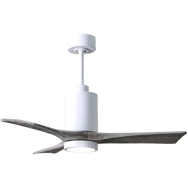 Patricia Ceiling Fan with Light by Matthews Fan Company - Textured Bronze, PA3-TB-BW-52