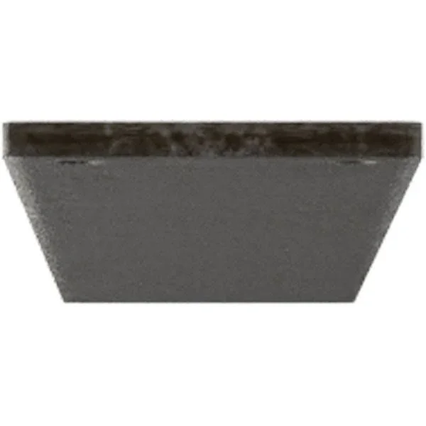 Ekena Millwork BKTM03X18LOAWS 3x22W x 18x22D Logan Hidden Support Steel Bracket w/ 14x22 Support Depth - Antiqued Warm Silver