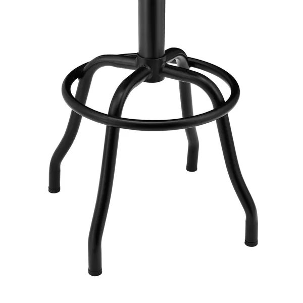 New Pacific Direct Eaton PU Leather Gaslift Backless Swivel Bar Stool - Vintage Coffee Brown