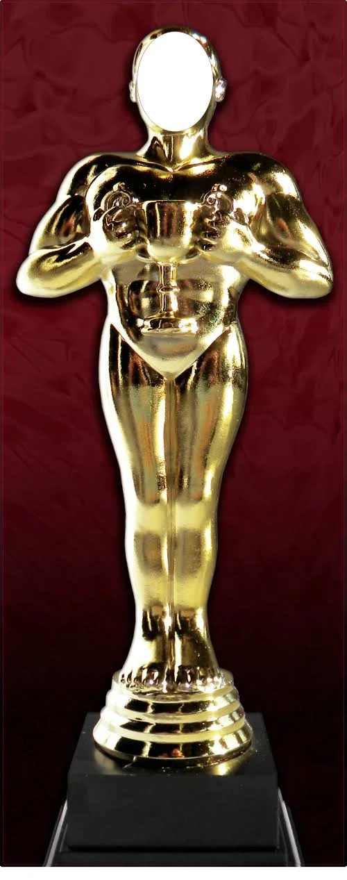 Star Cutouts SC180 Award Statue Stand-In Cardboard Cutout