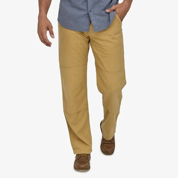 Patagonia Men's All Seasons Hemp Canvas Double Knee Pants - Short - Neutral - 55780 - 42