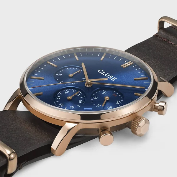 Cluse Aravis Chronograph Quartz Blue Dial Men's Watch Cw0101502008