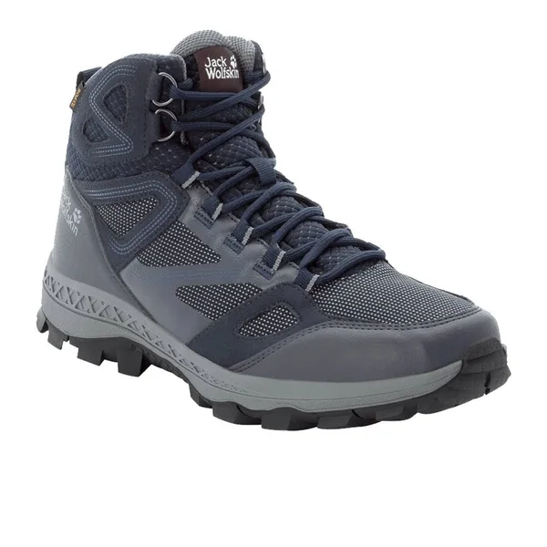 Jack Wolfskin Downhill Texapore Mid Walking Boots - Blue - EU 42.5 - UK 8.5
