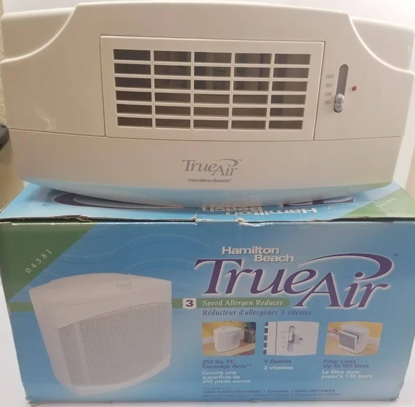 Hamilton Beach True Air 3 Speed Allergen Reducer 3M Filter 04381