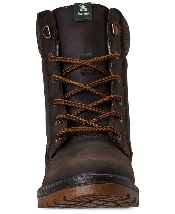 Kamik Women's Rogue Winter Boots Dark Brown 8