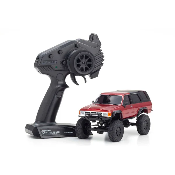 Kyosho 32522MR - Mini-Z 4x4 Toyota 4 Runner - Hilux Surf, Metallic Red, Ready Set