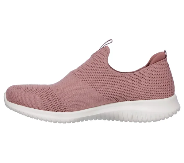 Skechers Women's Ultra Flex First Take Slip on Sneaker - Mauve